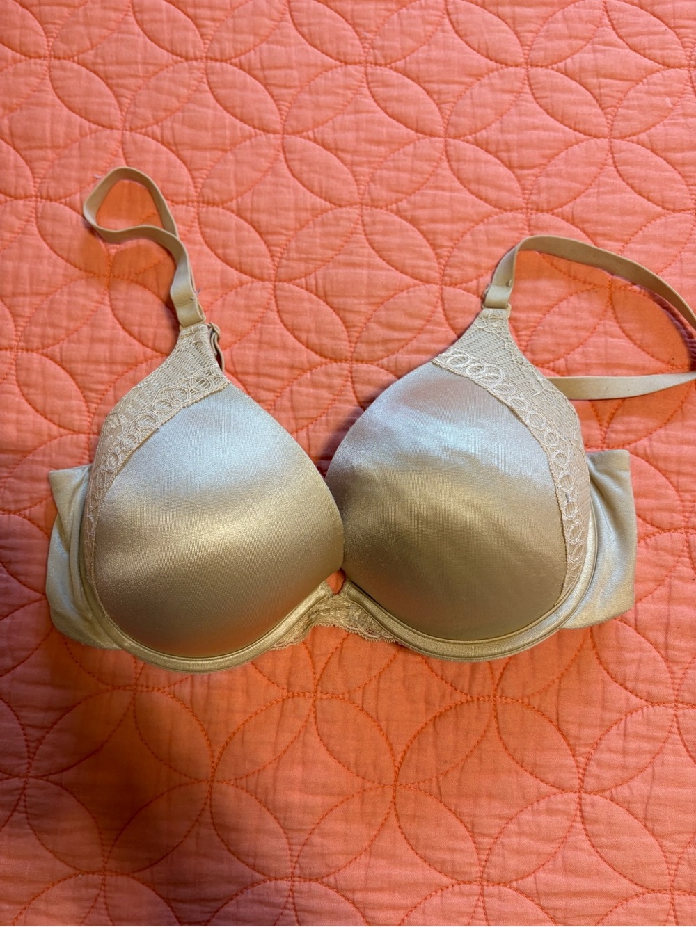 Women’s Strapless T-shirt Bra - Black, Blue, Beige 34D - Picture 8 of 9